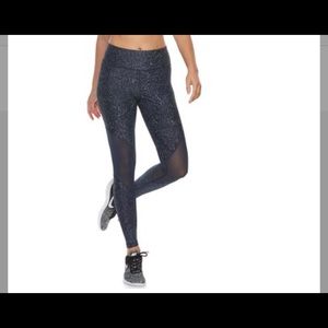 Sparkly blue Nike leggings